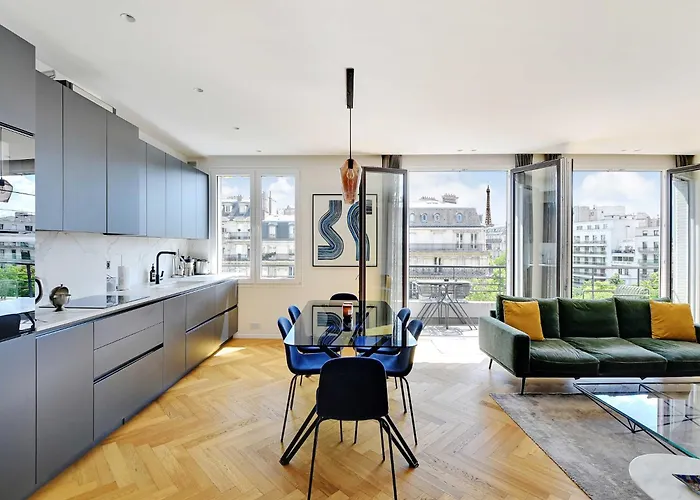 Daire Exceptional - 1 Bdr 2p - Eiffel Tower View *